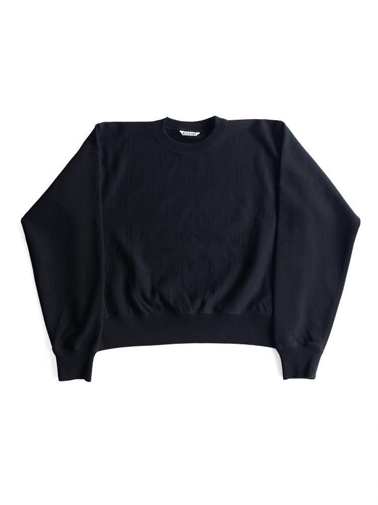 AURALEE women's / SMOOTH SOFT BD SWEAT P/O (BLACK) - TROUPE