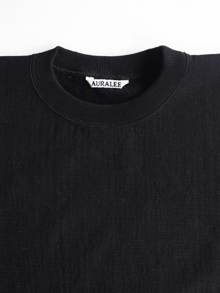 AURALEE women's / SMOOTH SOFT BD SWEAT P/O (BLACK) - TROUPE ONLINE