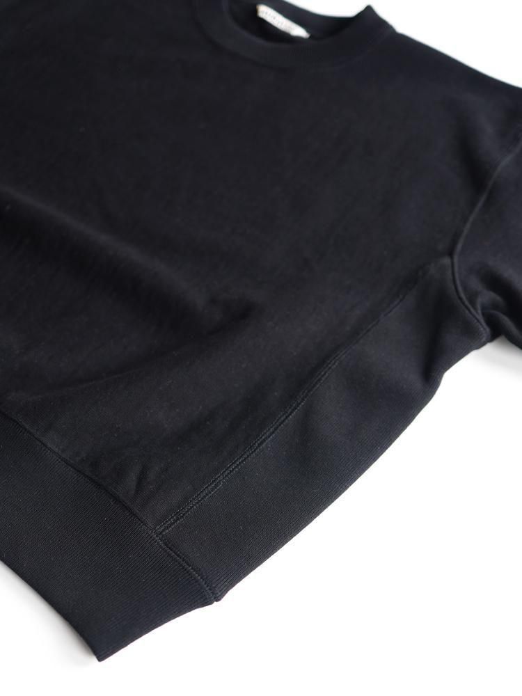AURALEE women's / SMOOTH SOFT BD SWEAT P/O (BLACK) - TROUPE ONLINE