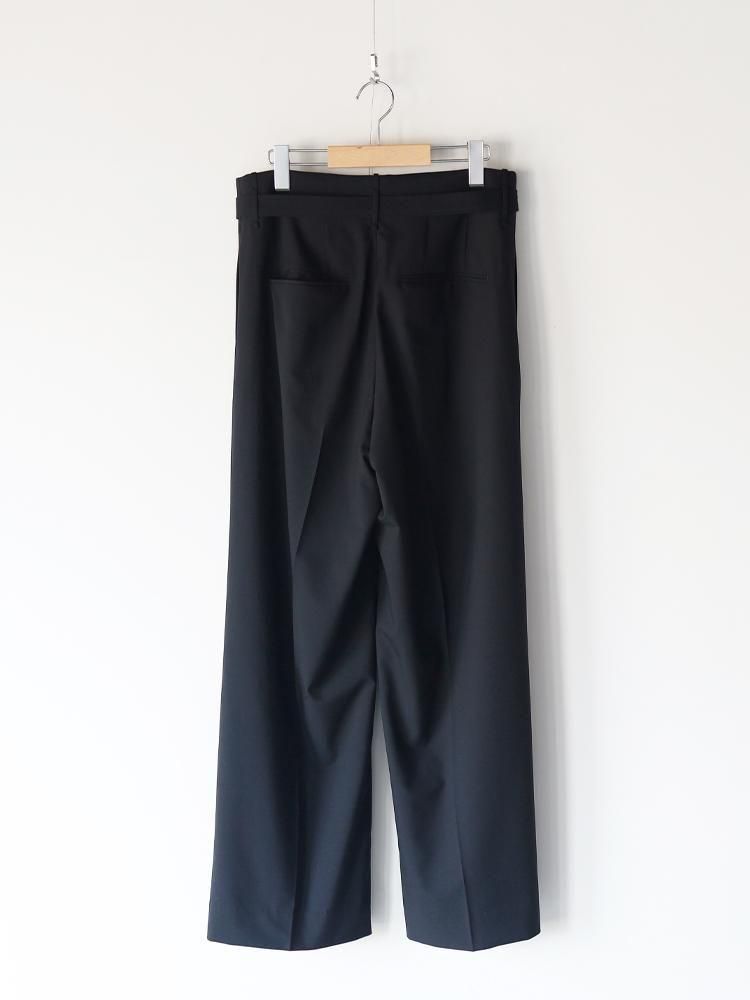 AURALEE women's / SUPER FINE TROPICAL WOOL TWO-TUCK SLACKS