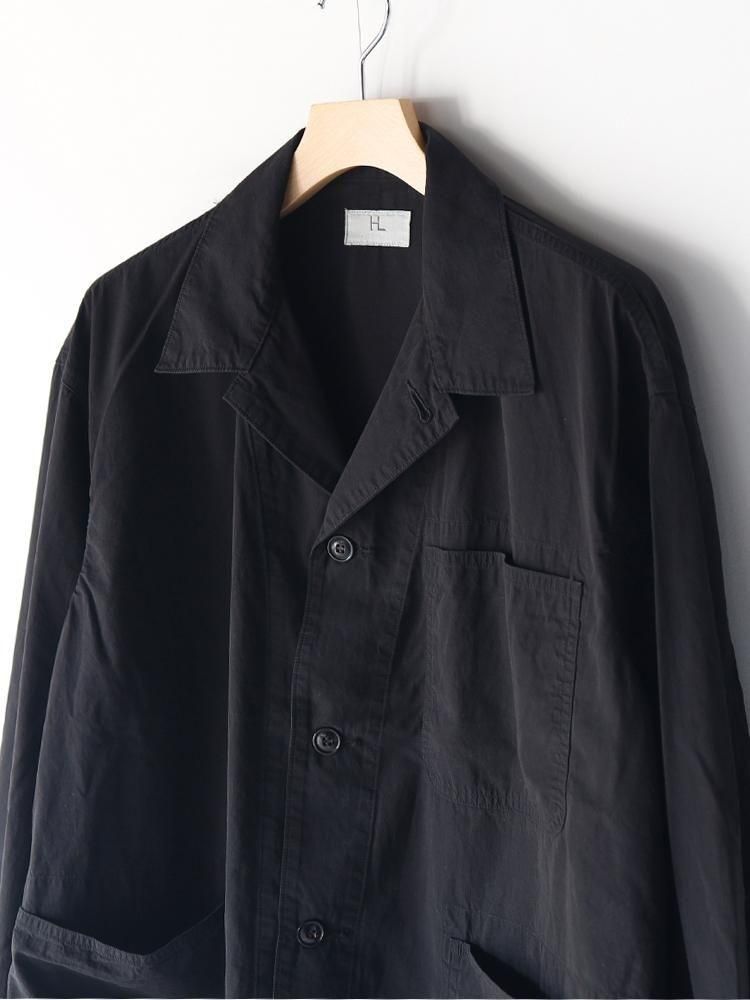 HERILL / RIPSTOP P41 COVERALL JACKET (BLACK) - TROUPE ONLINE