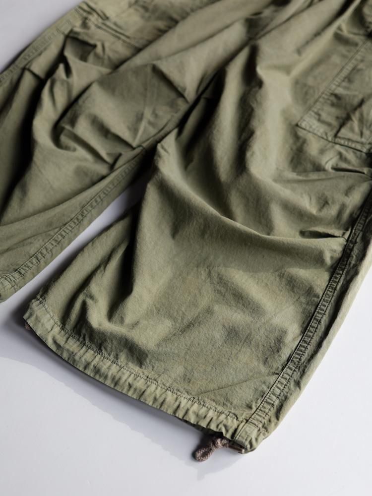 HERILL / RIPSTOP JUNGLE FATIGUE PANTS (OLIVE DRAB) - TROUPE