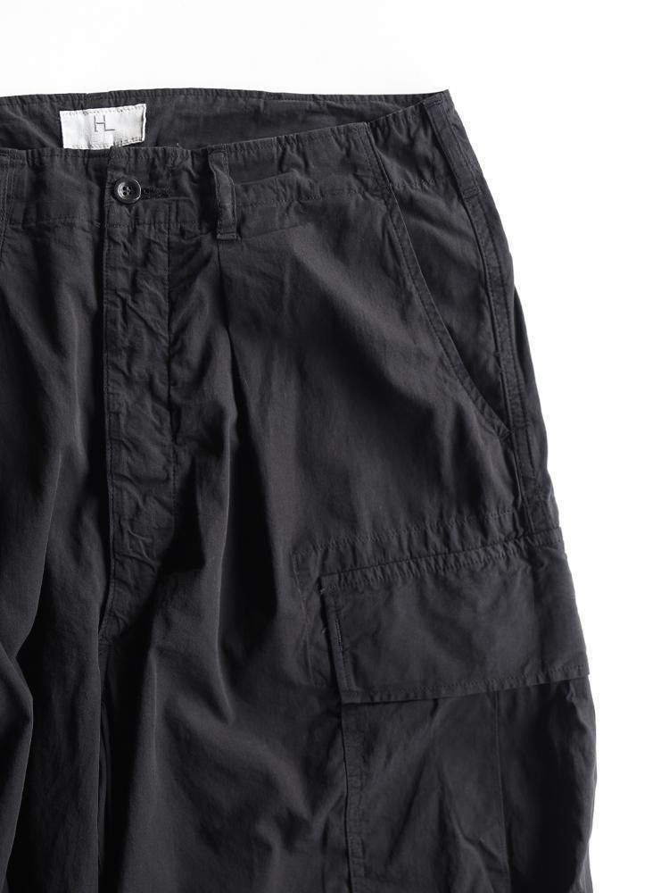 HERILL / RIPSTOP JUNGLE FATIGUE PANTS (BLACK) - TROUPE