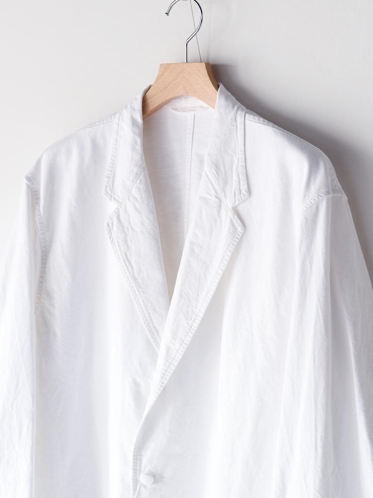 COMOLI / ホワイトジャケット (WHITE) - TROUPE ONLINE SHOP