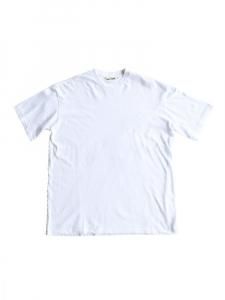 AURALEE men's / SEAMLESS CREW NECK TEE (WHITE)