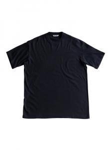 AURALEE men's / SEAMLESS CREW NECK TEE (BLACK)