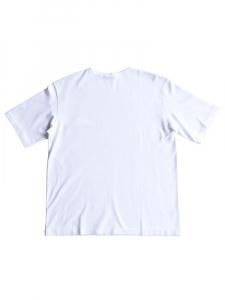 AURALEE men's / LUSTER PLAITING BOAT NECK TEE (WHITE)