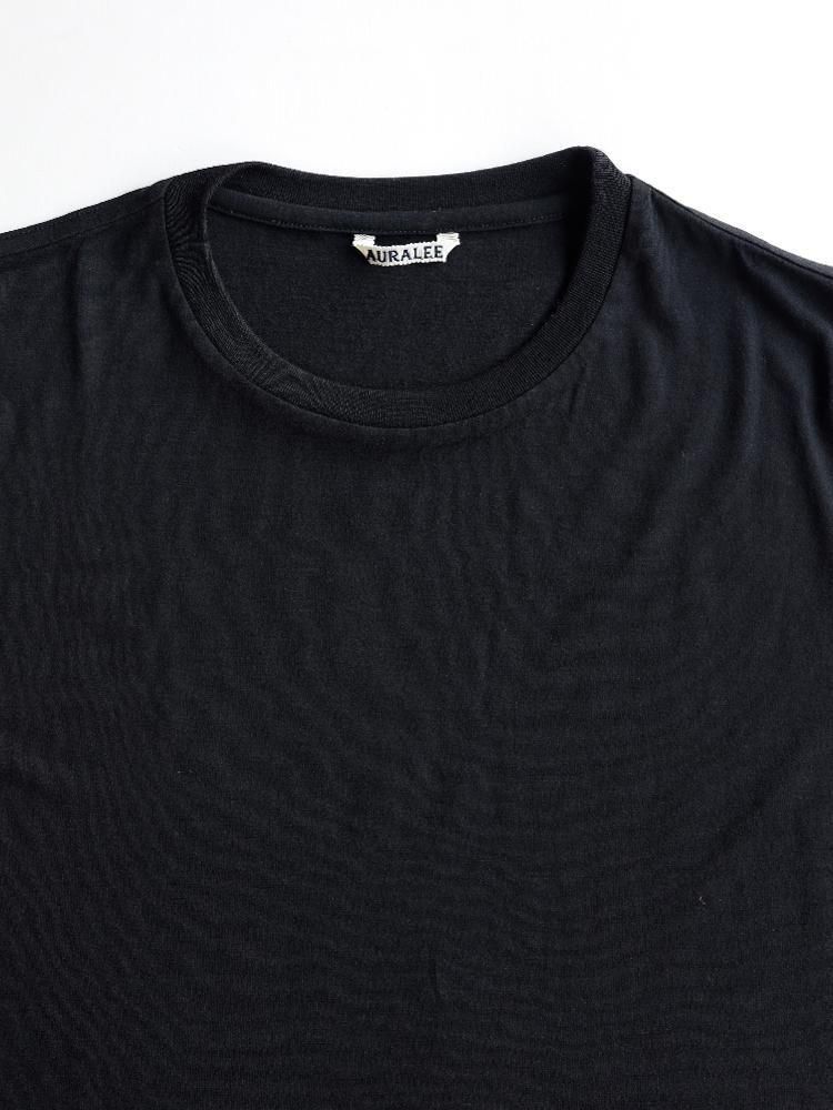 25SS】AURALEE SUPER SOFT WOOL JERSEY TEE 