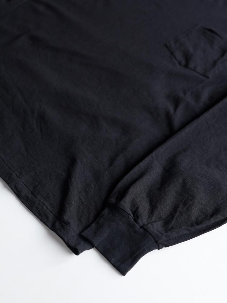 新品未使用タグ付きCOMOLIロングTシャツ黒　サープラス長袖シャツ COMOLI / サープラス 長袖シャツ (Black) | twelve