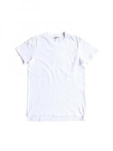 AURALEE women's / SEAMLESS CREW NECK TEE (WHITE)