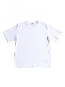 AURALEE women's / PIMA COTTON JERSEY TEE (WHITE)