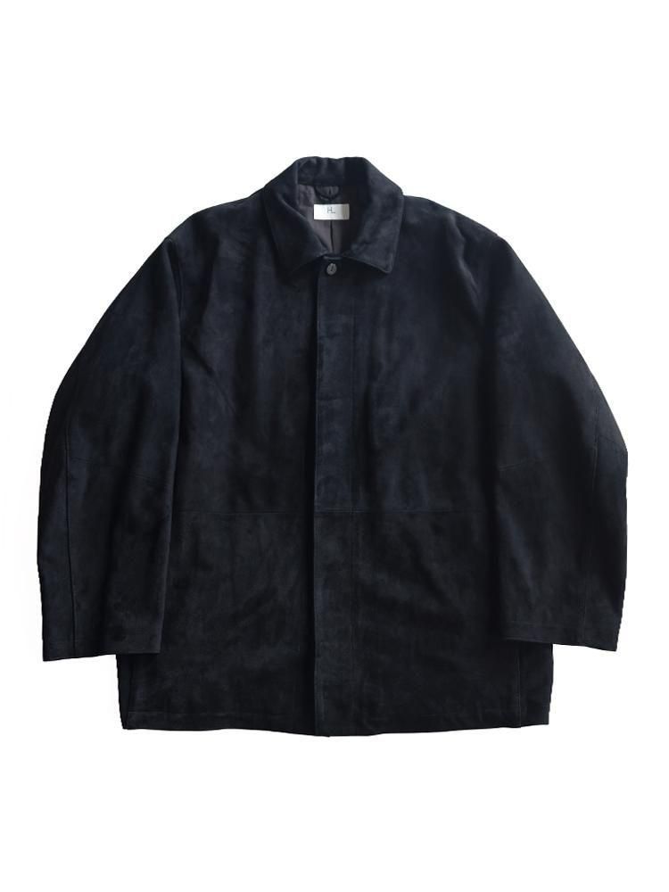 HERILL / GOAT SUEDE JACKET (BLACK) - TROUPE ONLINE SHOP