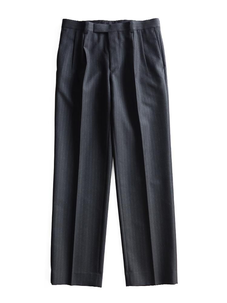 パンツ AURALEE BLUEFACED WOOL TWO-TUCK SLACKS BLUEFACED WOOL TWO-TUCK SLACKS - AURALEE Official Website