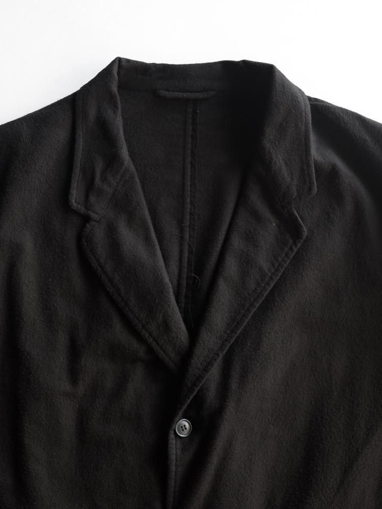 最終価格　comoli コットンツイルジャケット　サイズ3 ブラック COMOLI コモリ 24SS Z01-01013 コットンダックス テーラード