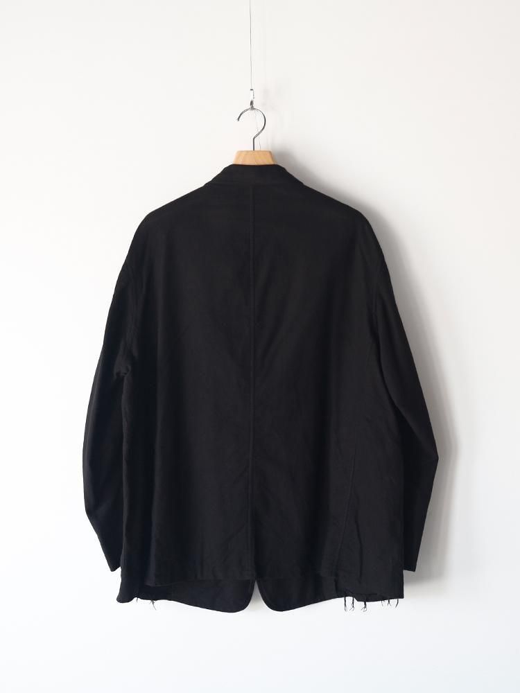 COMOLI / コットンネルジャケット (BLACK) - TROUPE ONLINE SHOP