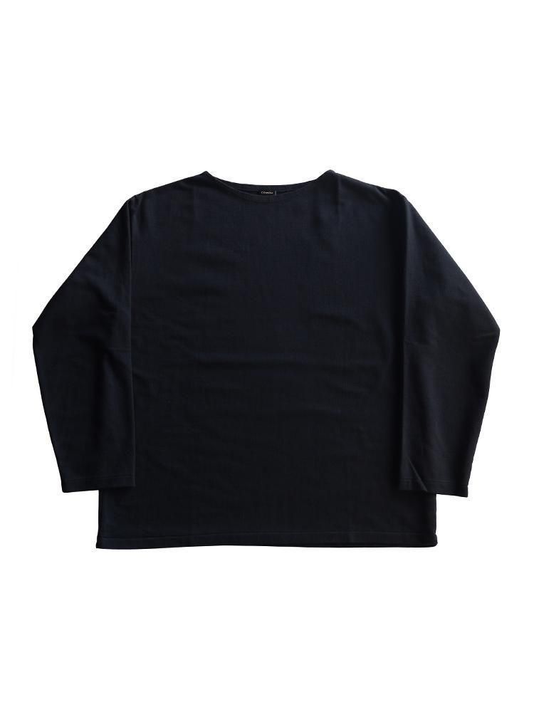 25AW COMOLI コットンボートネック BLACK サイズ4 COMOLI(コモリ) / コットン ボートネック 25AW | 商品一覧