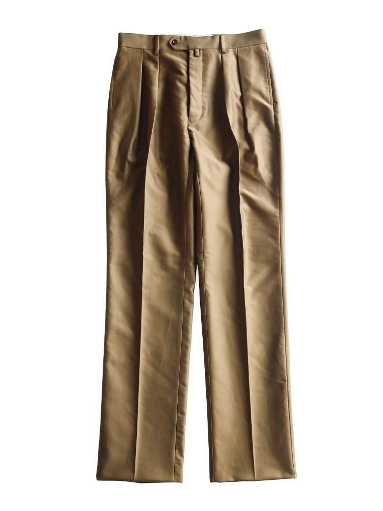 美品 NEAT チノ GIZA MOLESKIN カーキ サイズ44 NEAT｜GIZA MOLESKIN LIGHT｜TAPERED - Khaki｜PRODUCT