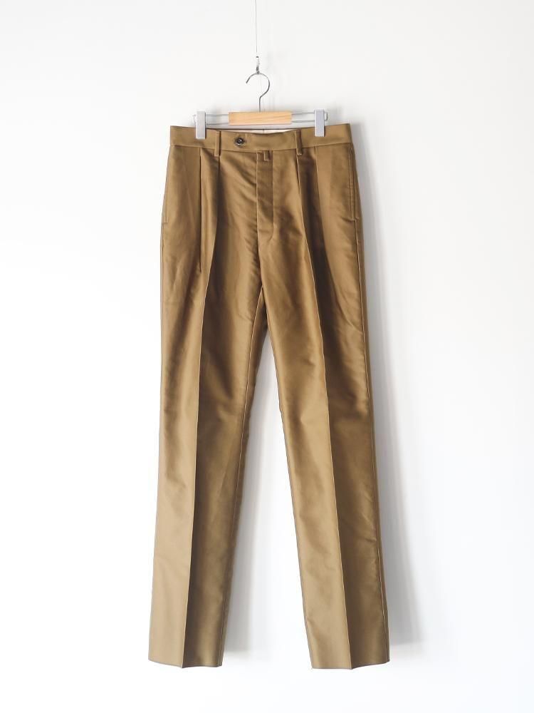 美品 NEAT チノ GIZA MOLESKIN カーキ サイズ44 NEAT｜GIZA MOLESKIN LIGHT｜TAPERED - Khaki｜PRODUCT