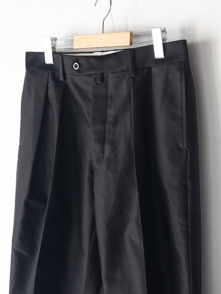 NEAT / GIZA COTTON MOLESKIN STANDARD (BLACK) - TROUPE ONLINE SHOP