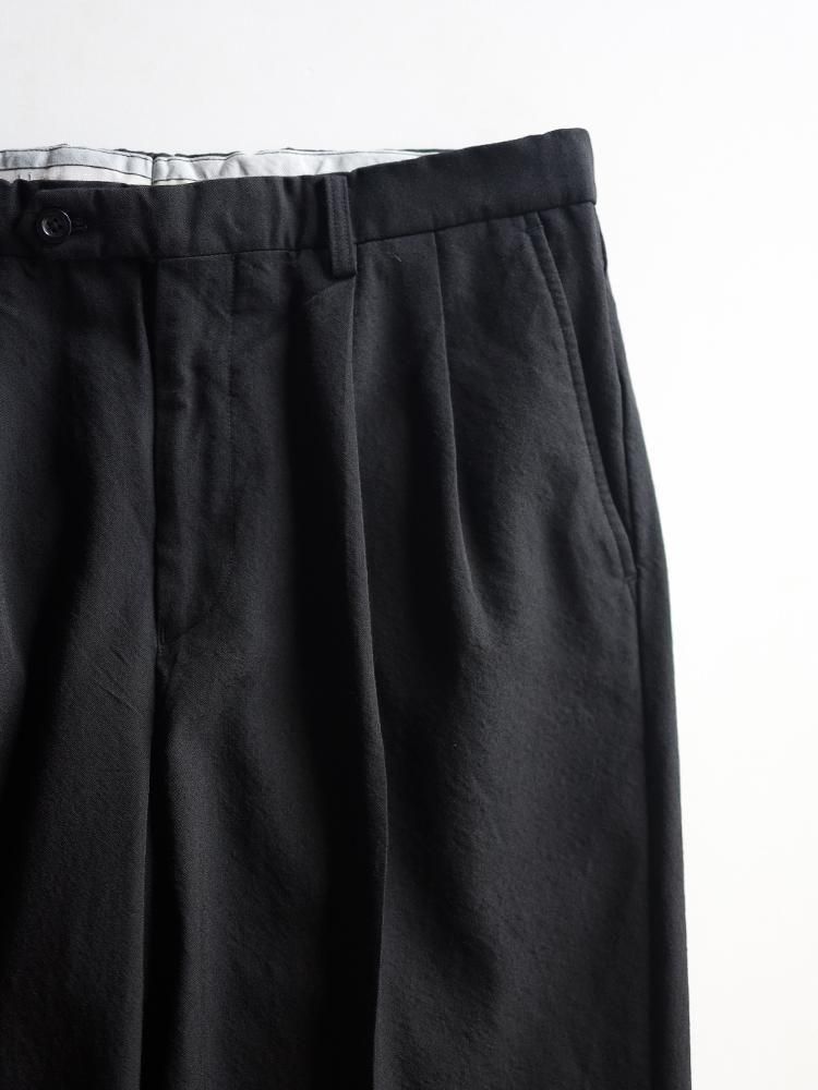 パンツ NEAT/comoli herill outil herill heugn NEAT / NEAT CHINO (BLACK) - TROUPE ONLINE SHOP - COMOLI