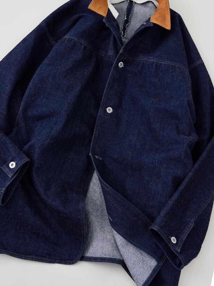 NICENESS / I.VEDDER - 14ozデニムチョアコート (INDIGO