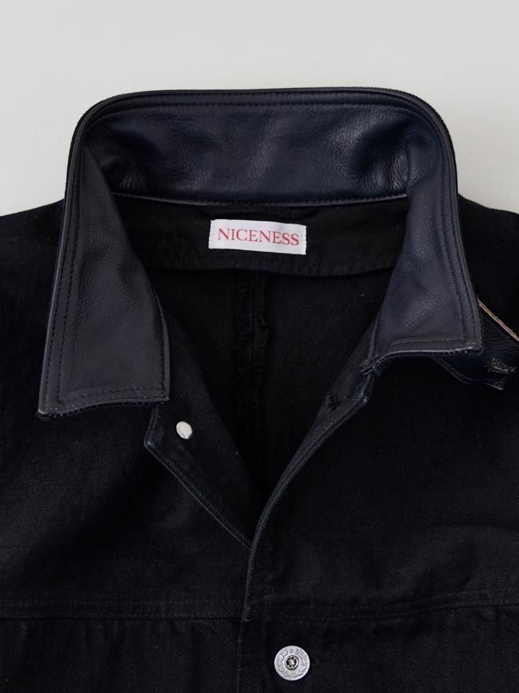 niceness D.VEDDER オーバーダイデニムチョアコート　サイズM NICENESS(ナイスネス) / D.VEDDER / D.ヴェダー ( オーバーダイ