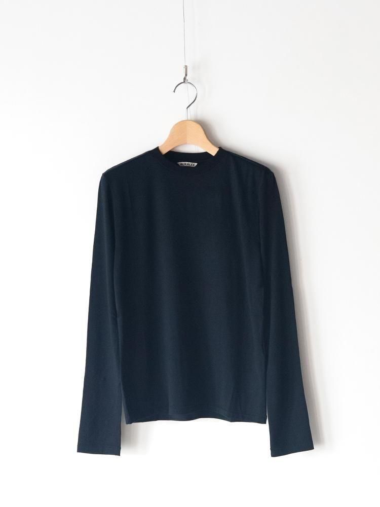 AURALEE オーラリー　Summer Cashmere Knit Tee 0 Auralee Summer Cashmere Knit Tee in Light Green Curated at Jake