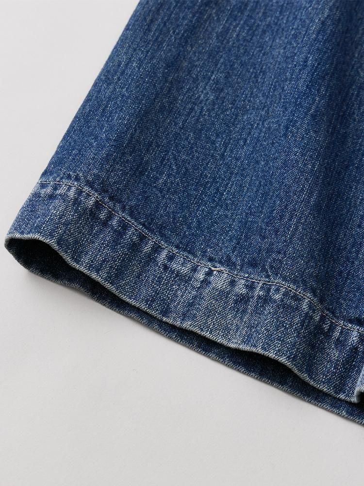 NICENESS / I.MARR - エイジングエフェクトデニムトラウザー