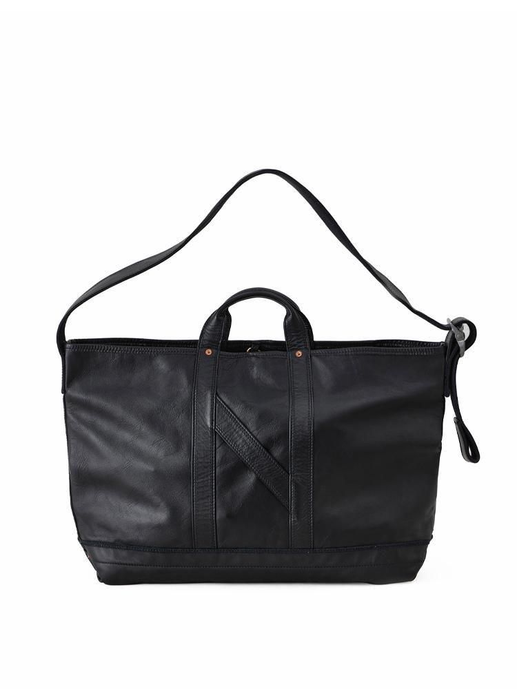 NICENESS / H.LEDZ - ホースレザーショルダートートバッグ