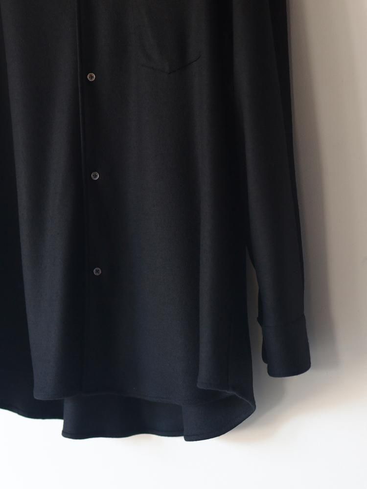 Graphpaper / WOOL SMOOTH FLANNEL OVERSIZED REGULAR COLLAR SHIRT