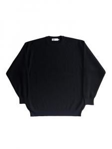Graphpaper / HIGH DENSITY CREW NECK KNIT (BLACK)