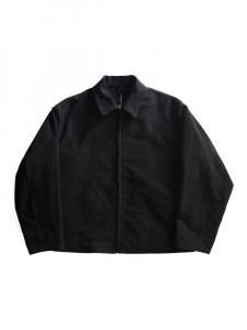 AUBETT ブルゾン COMOLI AURALEE graphpaper AURALEE men's / SUPER LIGHT NYLON RIPSTOP BLOUSON (BLACK) - TROUPE