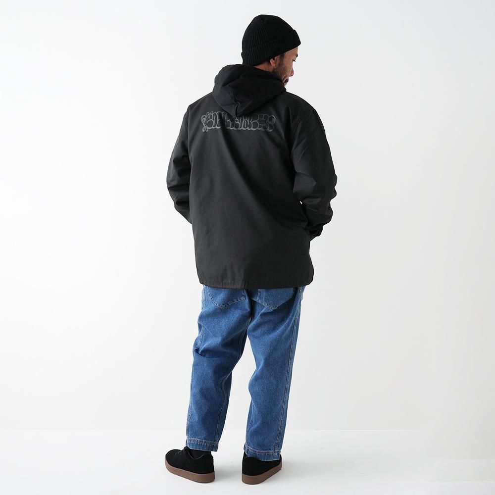 COCKROACH ( コックローチ ) コーチジャケット ROACH JACKET ( BLACK ) - JAU／REMILLAレミーラ,  GOHEMPゴーヘンプ, HAVE A GRATEFUL DAY, DEVADURGA, AREth, GREENCLOTHING,  GENTEMSTICK 正規通販店 兵庫姫路 アパレルスノーボードスケートボードスケボーセレクト ...