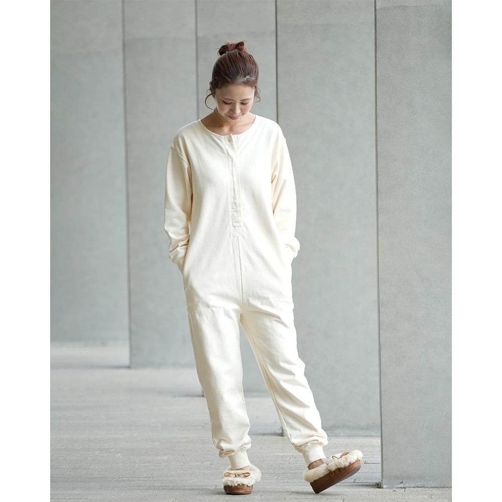 KiiRA ( キーラ ) 2023F/W ジャンプスーツ RECYCLE COTTON JUMP SUIT 