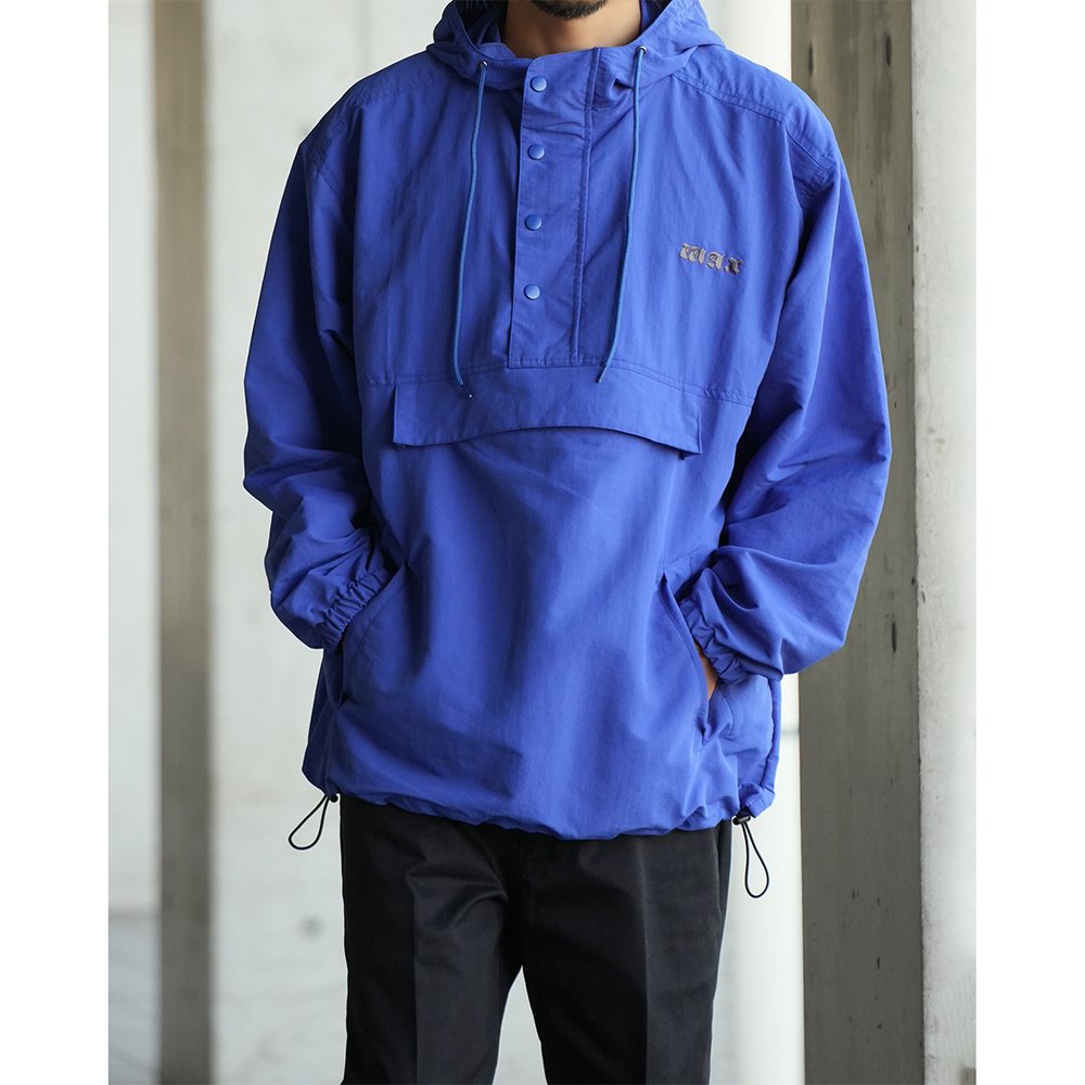 WAX ( ワックス ) アノラックパーカー ANORAK PARKA ( BLUE ) WX-0303