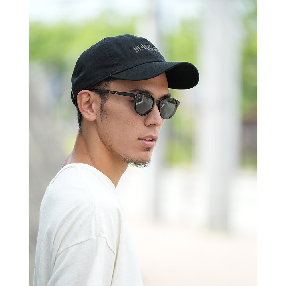 MAGIC NUMBER ( マジックナンバー ) キャップ WARRIORS COTTON LOW CAP ( BLACK ) -  JAU／REMILLAレミーラ, GOHEMPゴーヘンプ, HAVE A GRATEFUL DAY, DEVADURGA, AREth,  GREENCLOTHING,