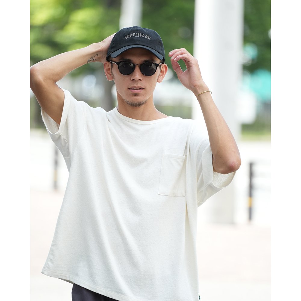 MAGIC NUMBER ( マジックナンバー ) キャップ WARRIORS COTTON LOW CAP ( BLACK ) -  JAU／REMILLAレミーラ, GOHEMPゴーヘンプ, HAVE A GRATEFUL DAY, DEVADURGA, AREth,  GREENCLOTHING,