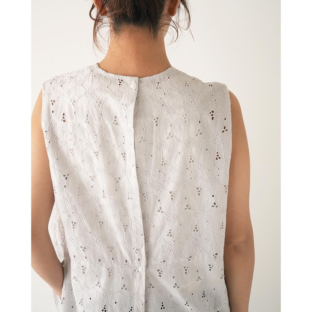 MOUN TEN. ( マウンテン ) レースワンピース LACE APRON DRESS