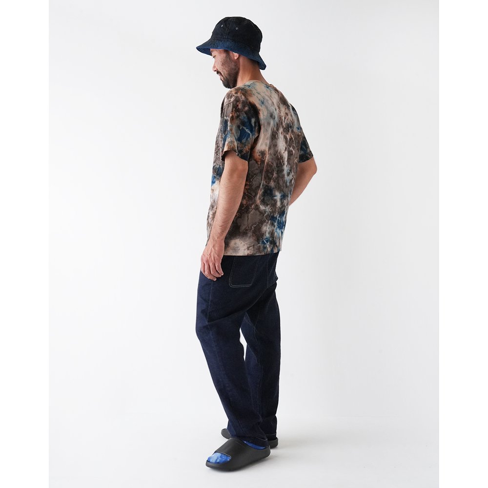 devadurga ( デヴァドゥルガ ) 藍染泥染Tシャツ SANGO CUT SEW ( MULTI ) dg-1517 -  JAU／REMILLAレミーラ, GOHEMPゴーヘンプ, HAVE A GRATEFUL DAY, DEVADURGA, AREth,  GREENCLOTHING, GENTEMSTICK 正規通販店 兵庫姫路 アパレルスノーボードスケートボードスケボー ...