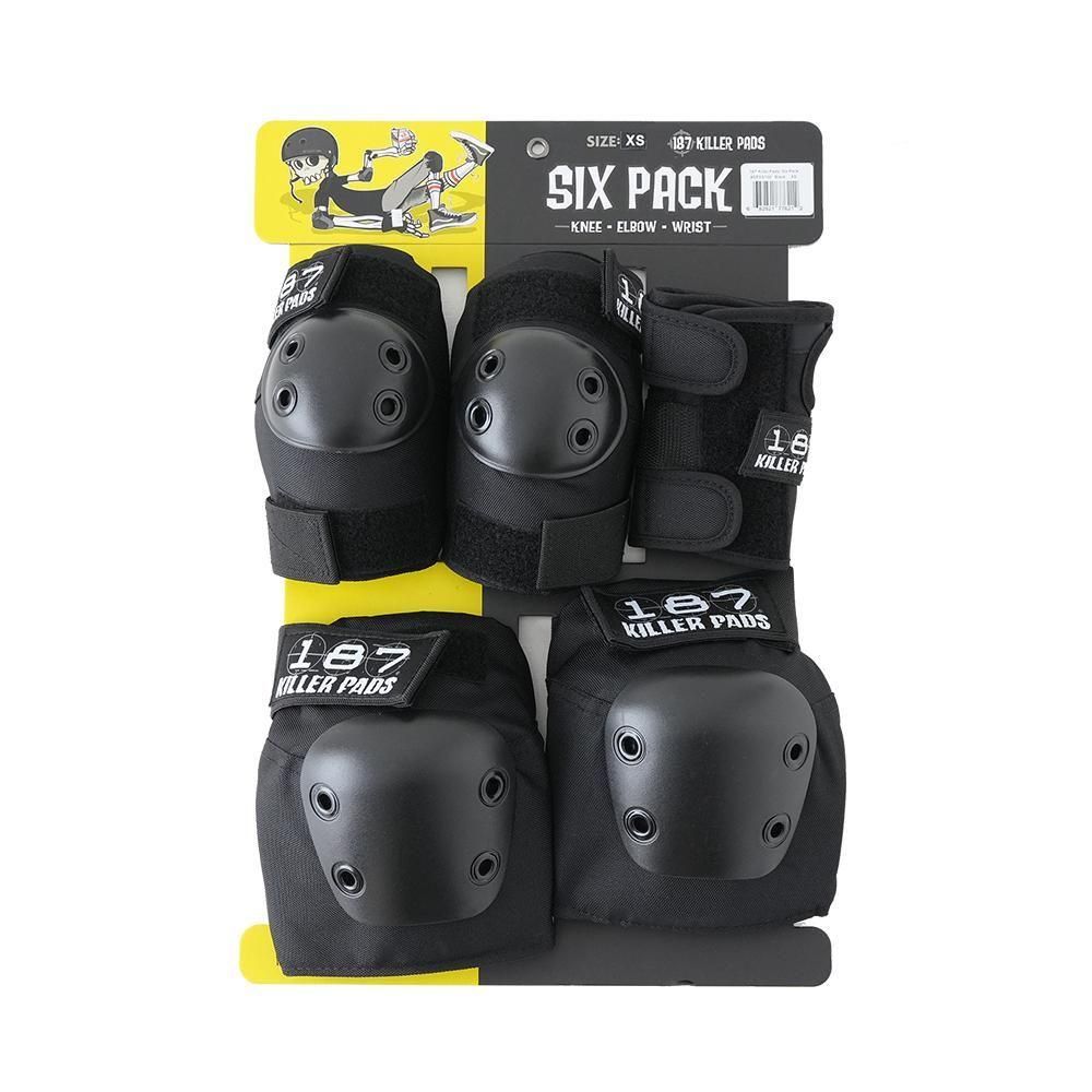 187 KILLER PADS ( 󥨥ȥ֥󥭥顼ѥå ) Ҷѥѥåɥå SIX PACK ( BLACK / XS )