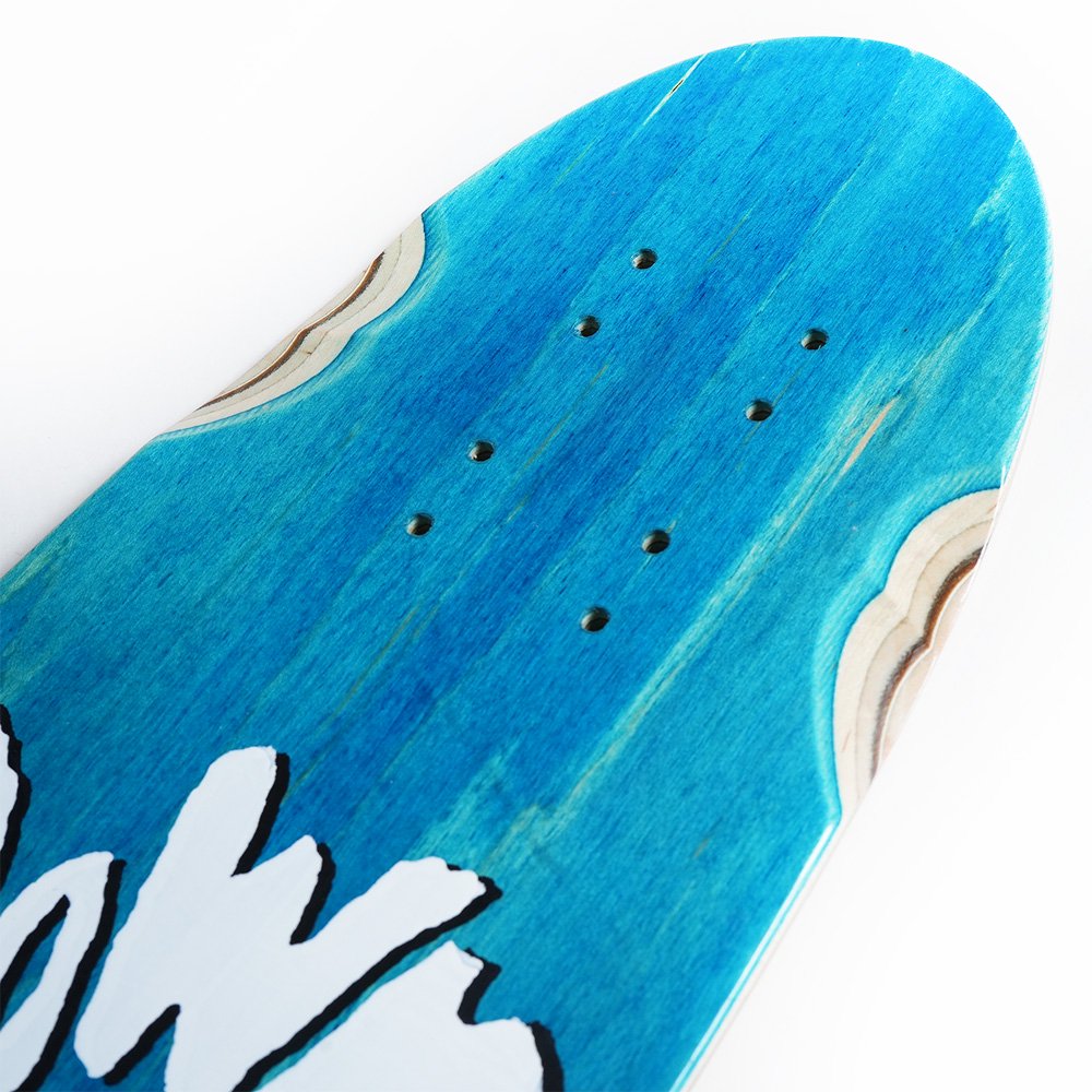 NISEKO DOWNCHILL ( ニセコダウンチル ) デッキ AppleHead Takaharu Nakai Shape ( LONG  /blue bottom )【 6.875インチ 】 - JAU／REMILLAレミーラ, GOHEMPゴーヘンプ, HAVE A GRATEFUL  