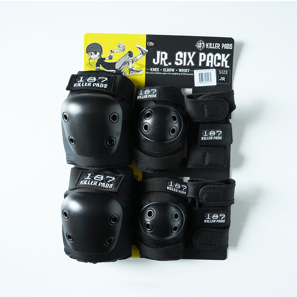 187 KILLER PADS ( 󥨥ȥ֥󥭥顼ѥå ) Ҷѥѥåɥå JR. SIX PACK ( Black )