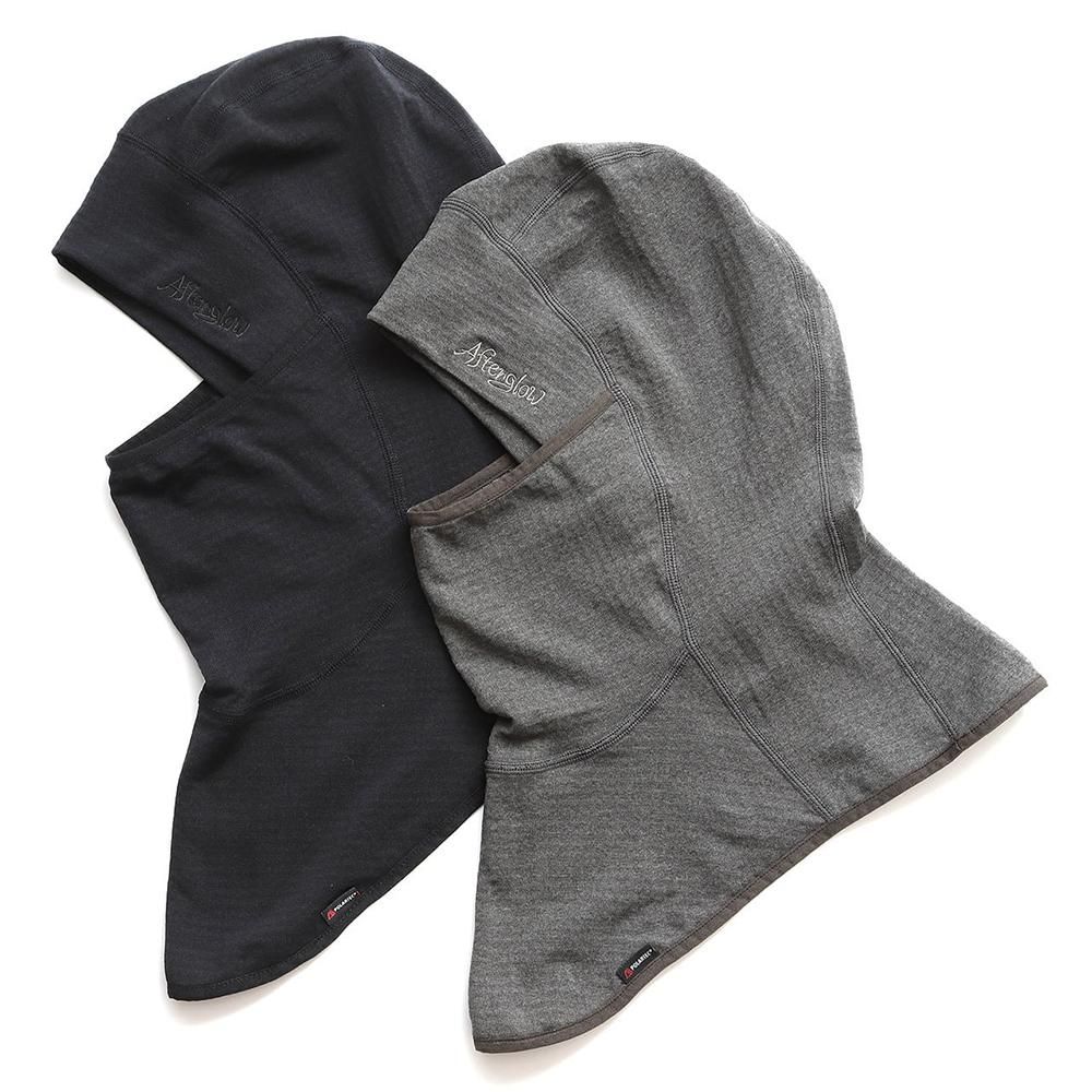 O- レイチョウルイラボ BALACLAVA 愉しく HEAD WAMER ブラック