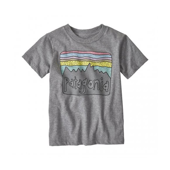 PATAGONIA ( パタゴニア ) キッズTシャツ BABY FITZ ROY SKIES ORGANIC