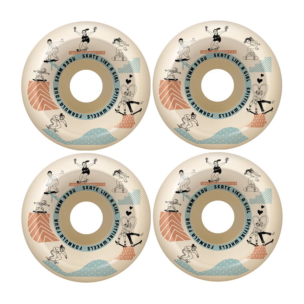 SPITFIRE (ԥåȥե)  F4 SKATE LIKE A GIRL 52mm 99a