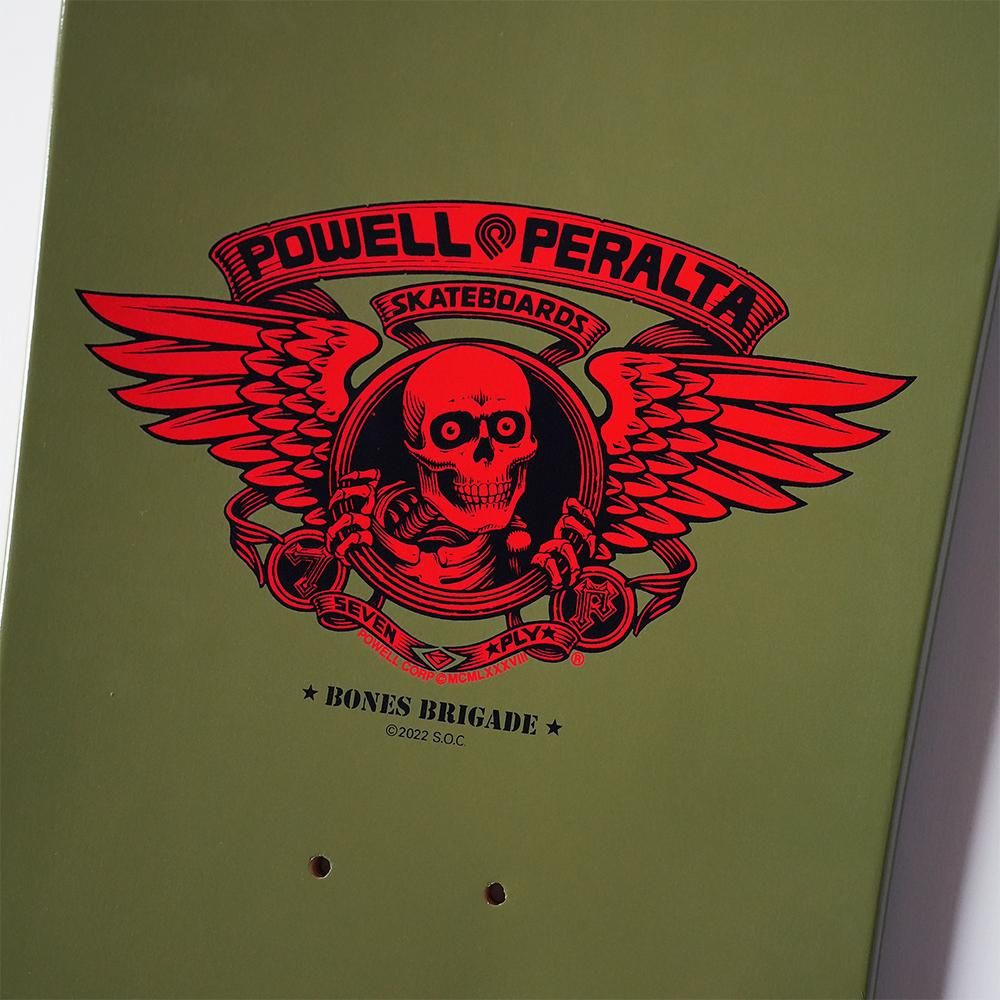 POWELL PERALTA ( パウエルペラルタ ) TOMMY GUERRERO BONES BRIGADE 13TH SERIES 限定モデル  ( GREEN ) 【 9.75インチ 】 - JAU／REMILLAレミーラ, GOHEMPゴーヘンプ, HAVE A GRATEFUL DAY,  