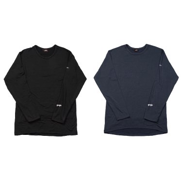 UNFUDGE ( アンファッジ ) UN1000 MID WEIGHT UNDERWEAR CREW - JAU