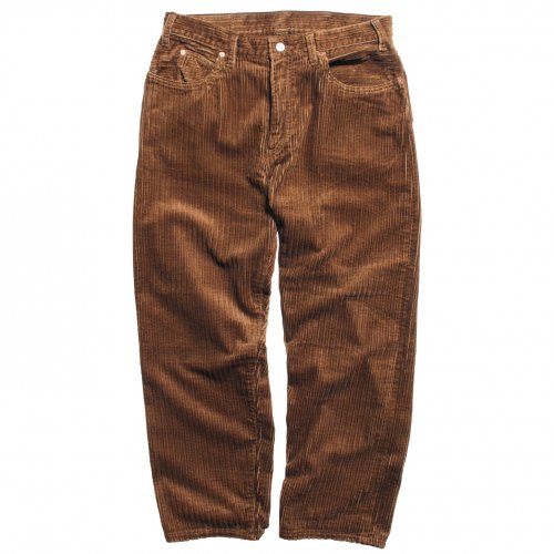 GOWEST ( ゴーウエスト ) パンツ MEN'S LOOSE TAPERED PANTS / HIGH ＆ LOW AIR CORDUROY (  CAMEL ) GWP1128OCA - JAU／REMILLAレミーラ, GOHEMPゴーヘンプ, HAVE A GRATEFUL DAY,