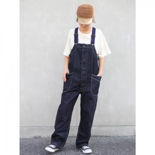 GOHEMP ( ゴーヘンプ ) オーバーオール TUBE VENDOR ALL PANTS ( ONE WASH ) GHP1145CFO -  JAU／REMILLAレミーラ, GOHEMPゴーヘンプ, HAVE A GRATEFUL DAY, DEVADURGA, AREth,