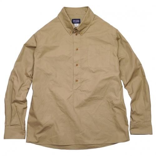 THE UNION ( ザユニオン ) プルオーバーシャツ BD PULLOVER SHIRTS ( BEIGE ) -  JAU／REMILLAレミーラ, GOHEMPゴーヘンプ, HAVE A GRATEFUL DAY, DEVADURGA, AREth,  GREENCLOTHING,